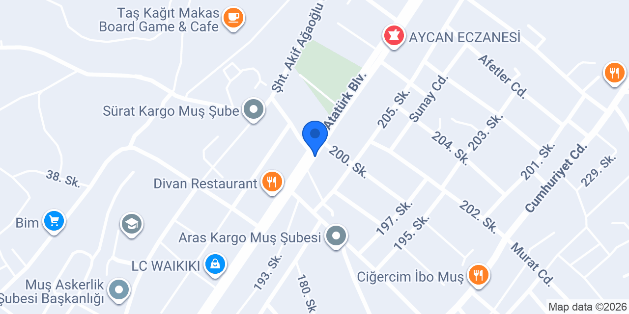 Öz tadım simit konumu
