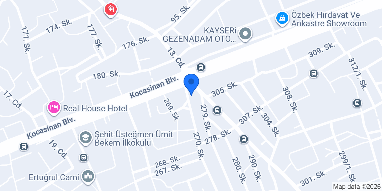 Balat Mobilya konumu