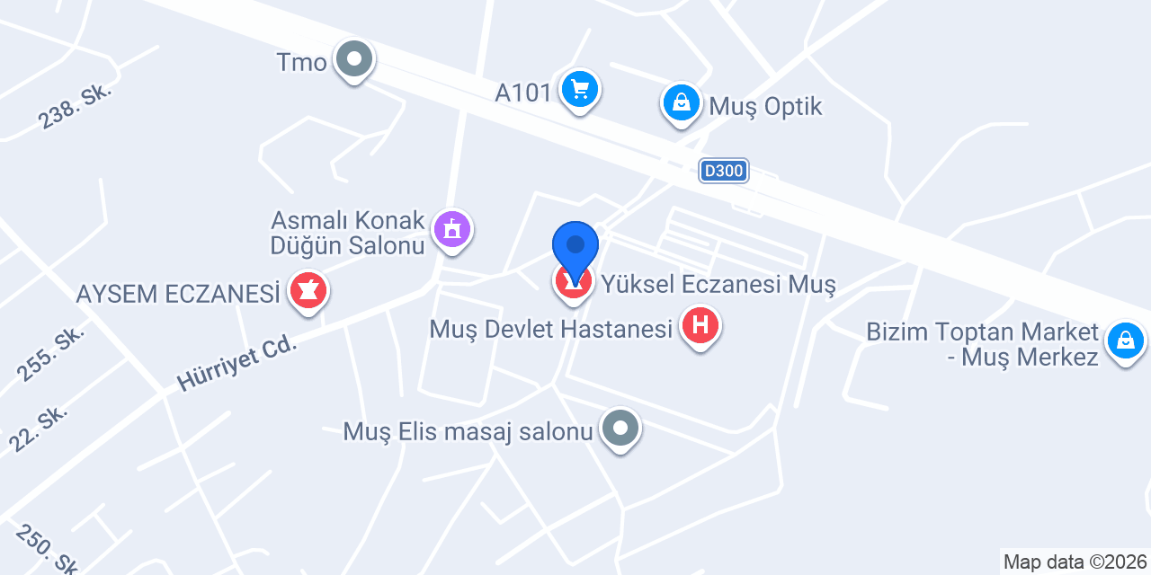 Mert Eczanesi konumu