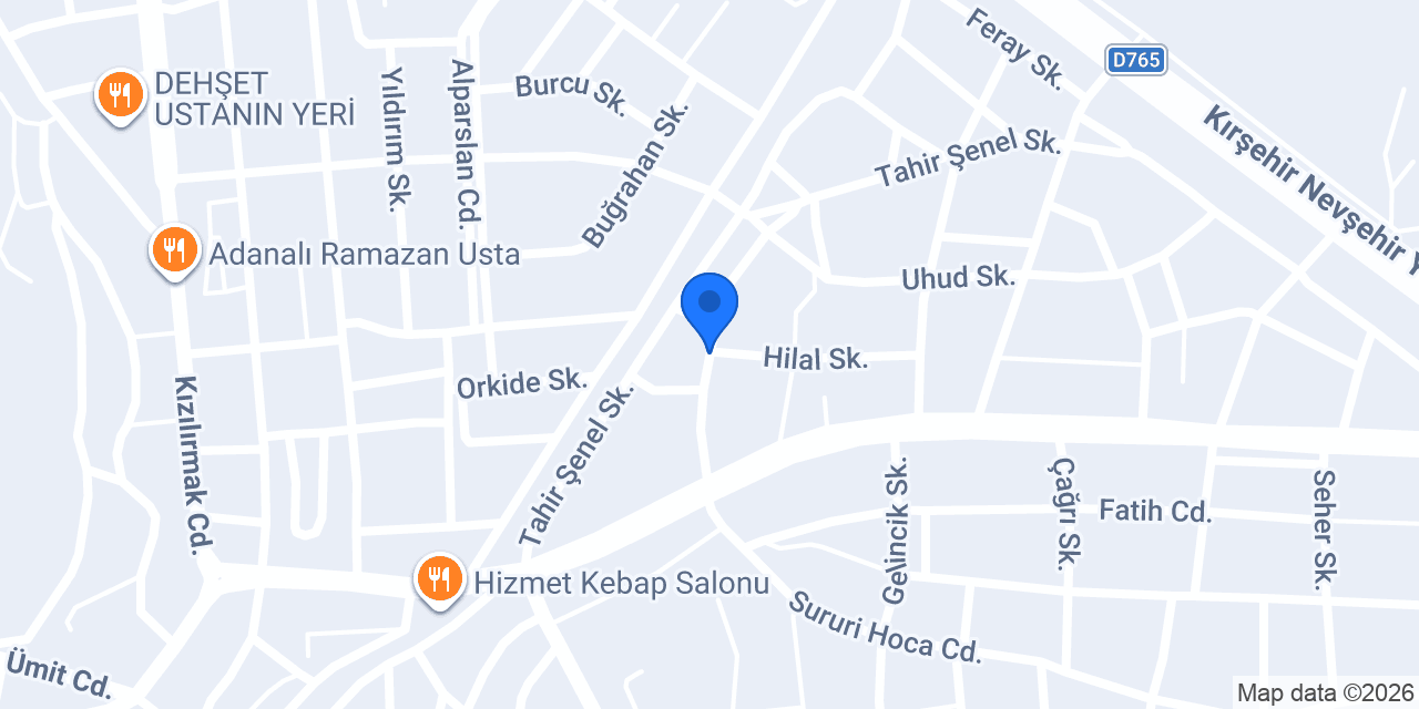 ELİF OTAMATİK HALI yikama konumu