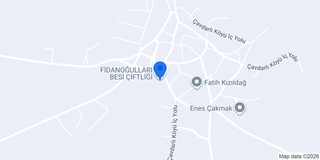 FİDANOĞULLARI BESİ ÇİFTLİĞİ konumu