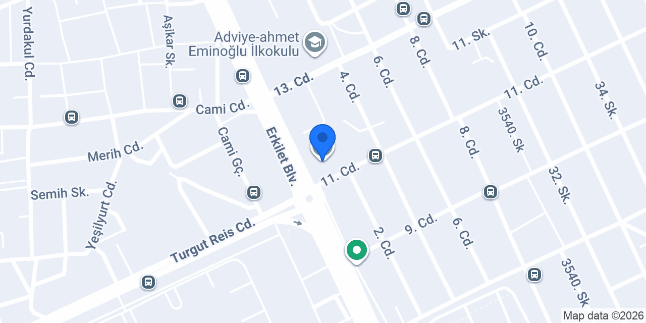 Atatürk Anadolu Lisesi konumu