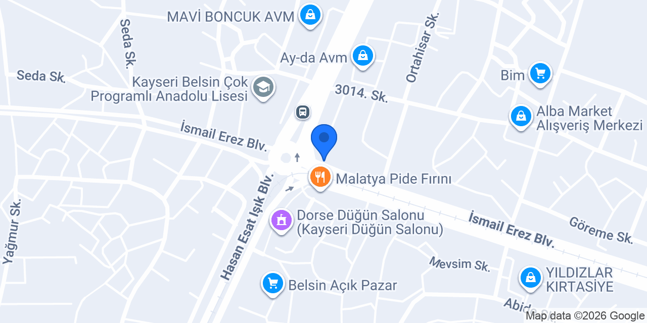 Göçmenoğlu Unlu Mamulleri konumu