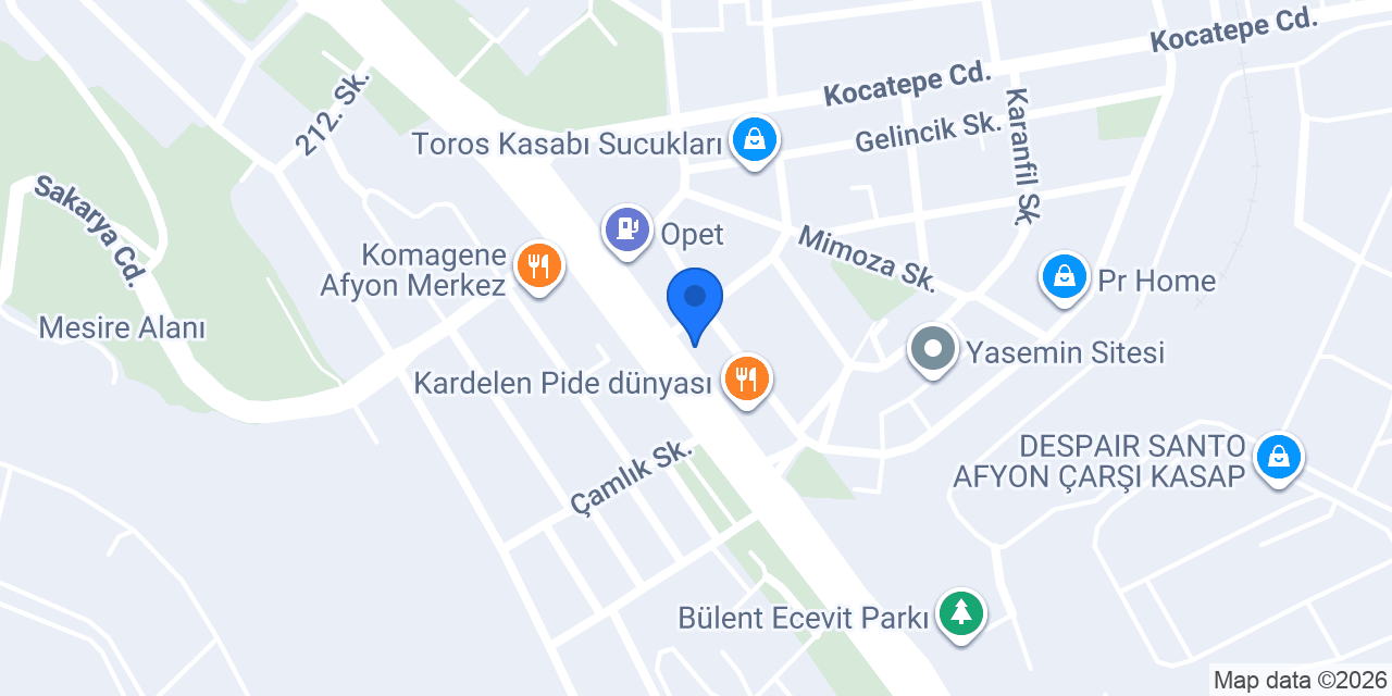SABRİ GÜVEN ÇİNİ konumu
