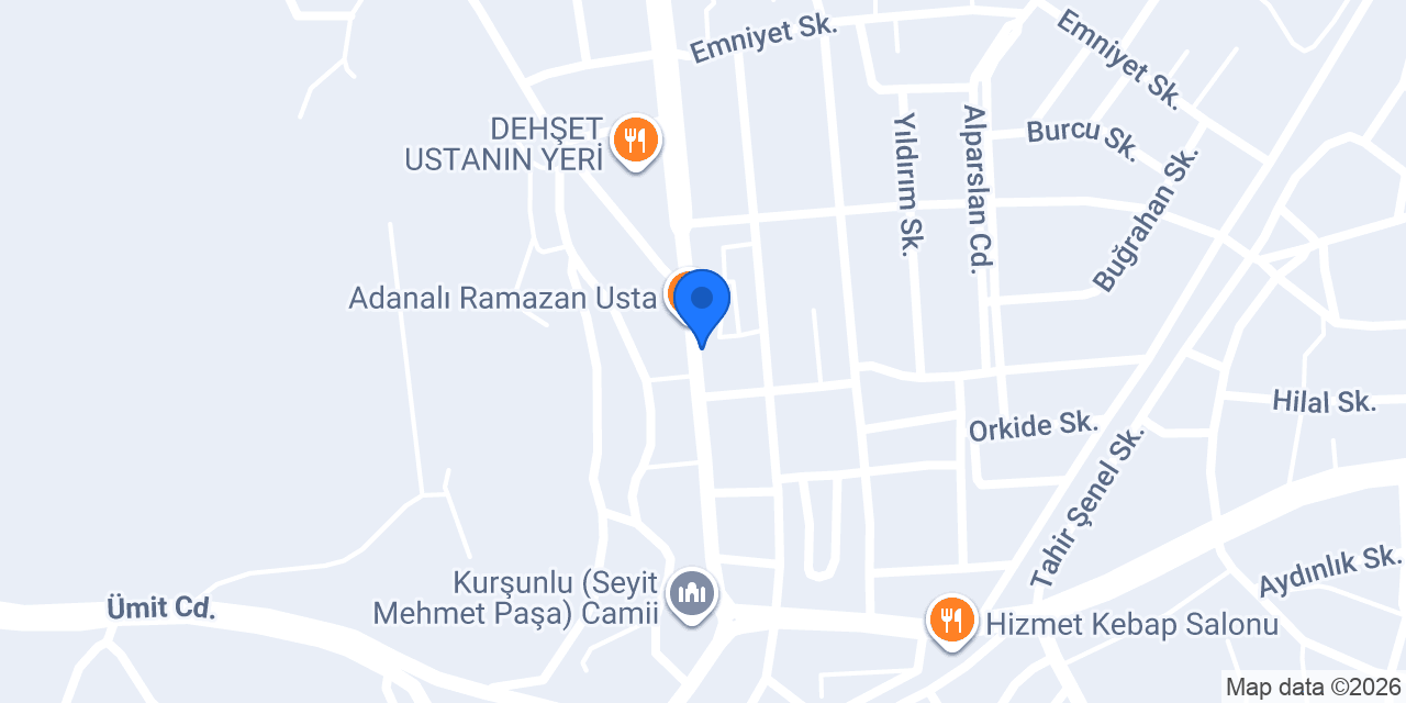 Lezzet pide lahmacun konumu