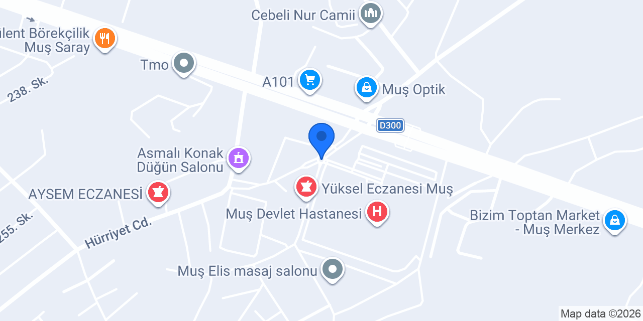 YENİ HASTANE ECZANESİ konumu