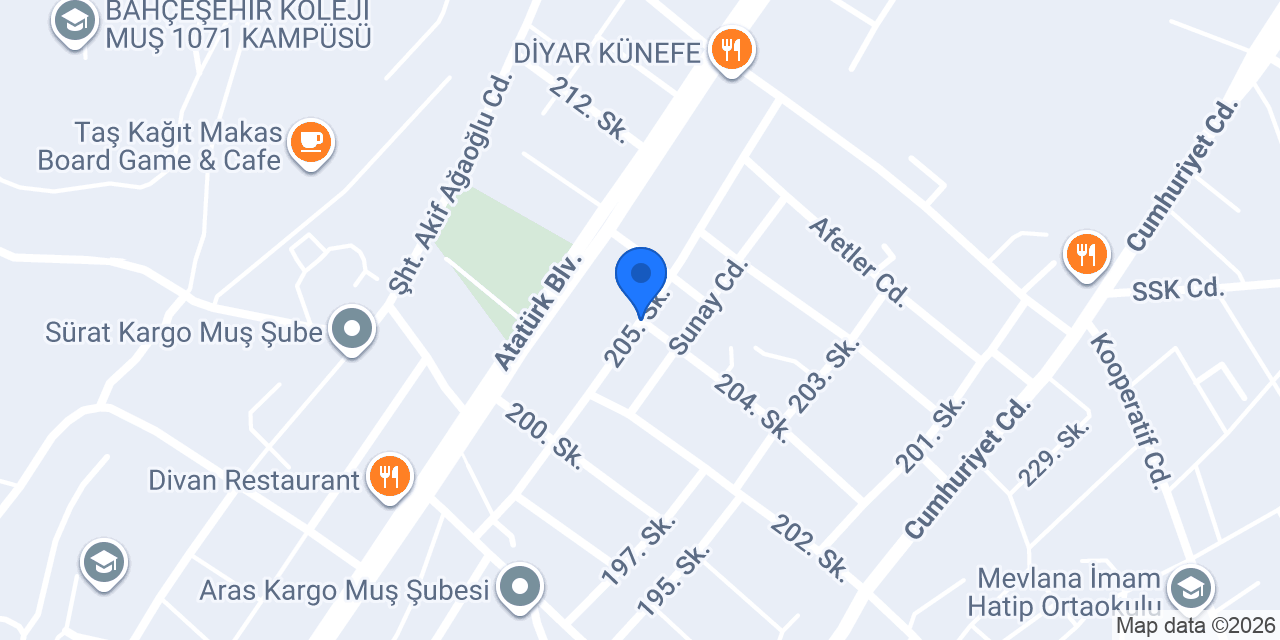 ELİT RENT A CAR konumu