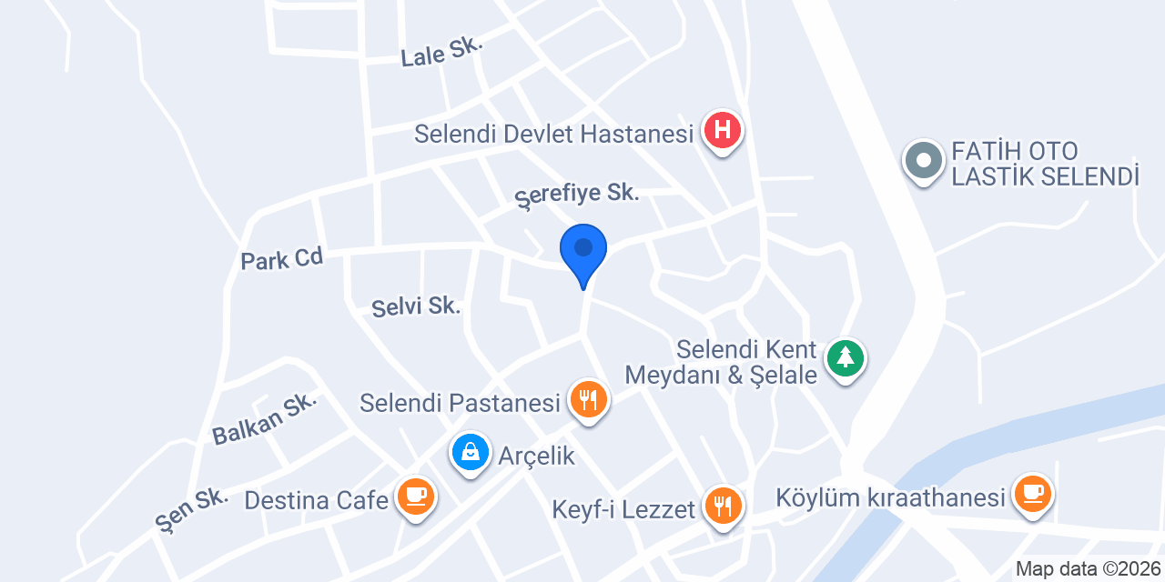 Marshall - Abbasoğlu Ticaret konumu