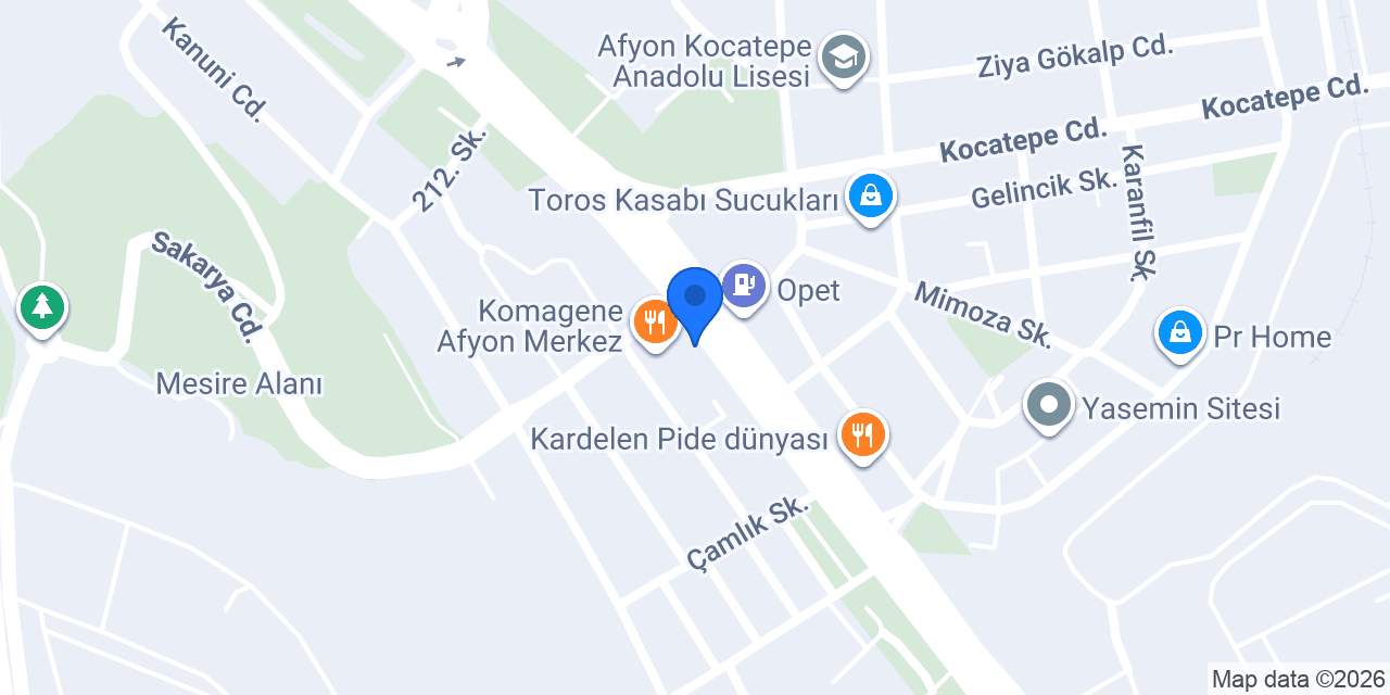 Durmaz Yapı Malzemeleri konumu