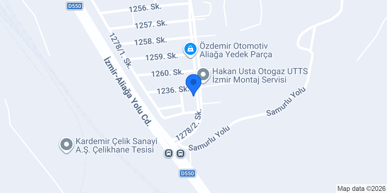 Gür Oto konumu