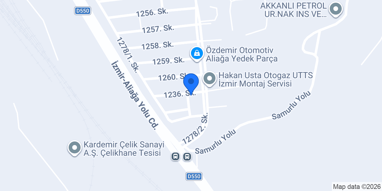 Gürbüz Oto konumu