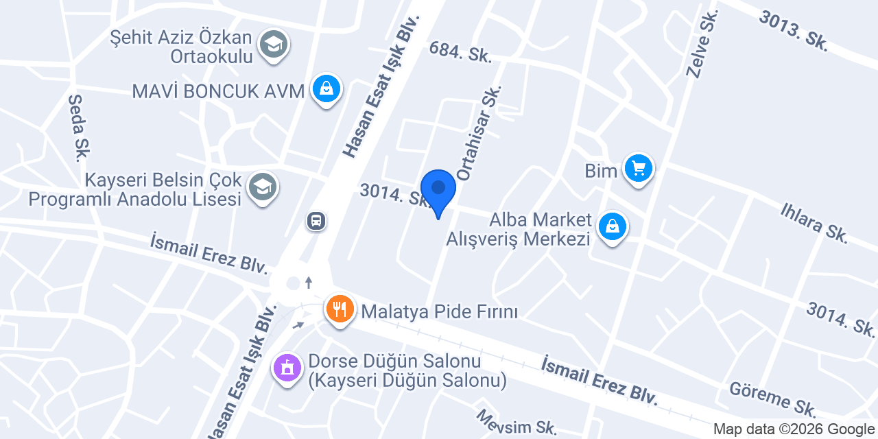 Hipokrat Eczanesi konumu