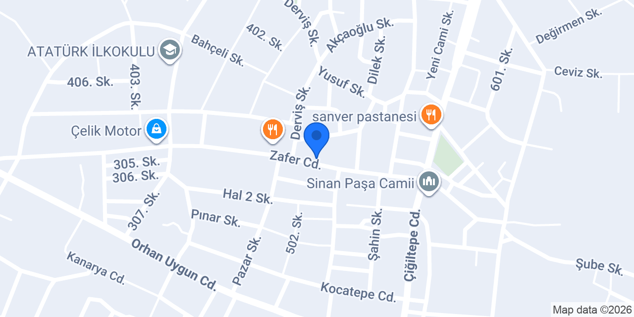 Ustam Yapı Market konumu