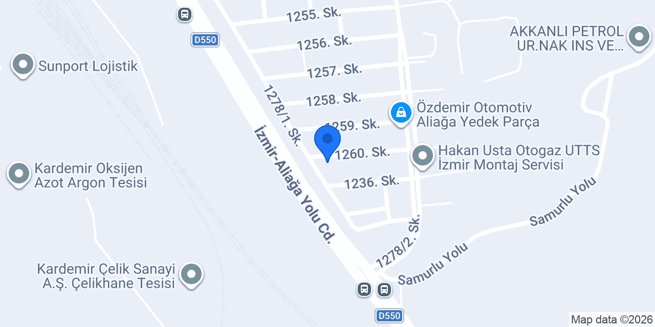 GÜRKAN OTOMOTİV konumu
