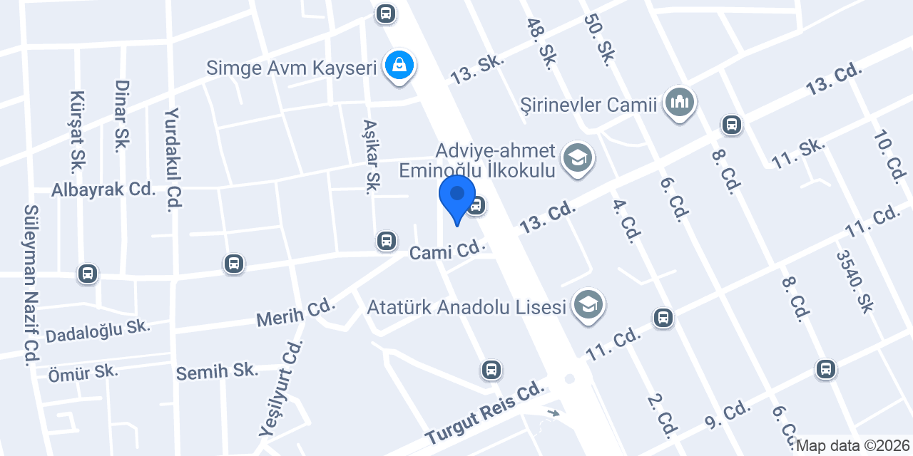 Pati Veteriner Kliniği konumu