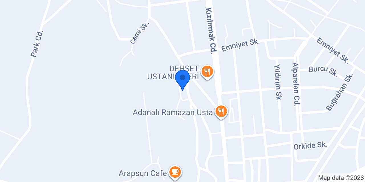 Gülşehir Öğretmenevi konumu