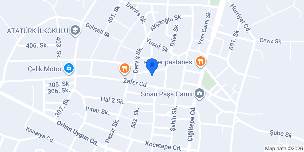 Sivrioğlu Mobilya & Dekorasyon konumu