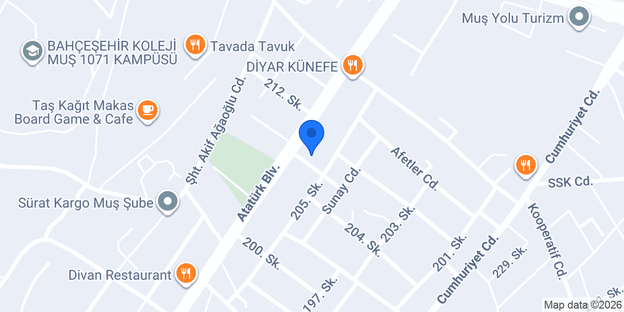Akdeniz Kasabı konumu