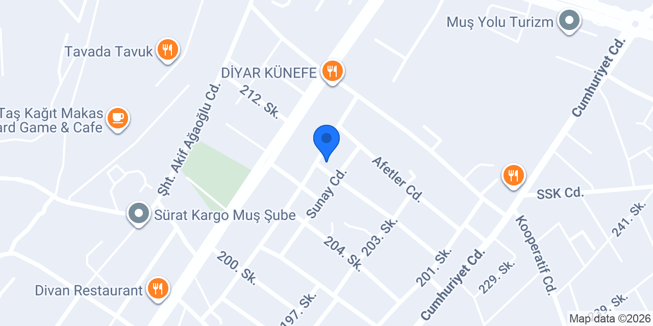 PEKER TEKNİK KOMBİ SERVİSİ MUŞ konumu