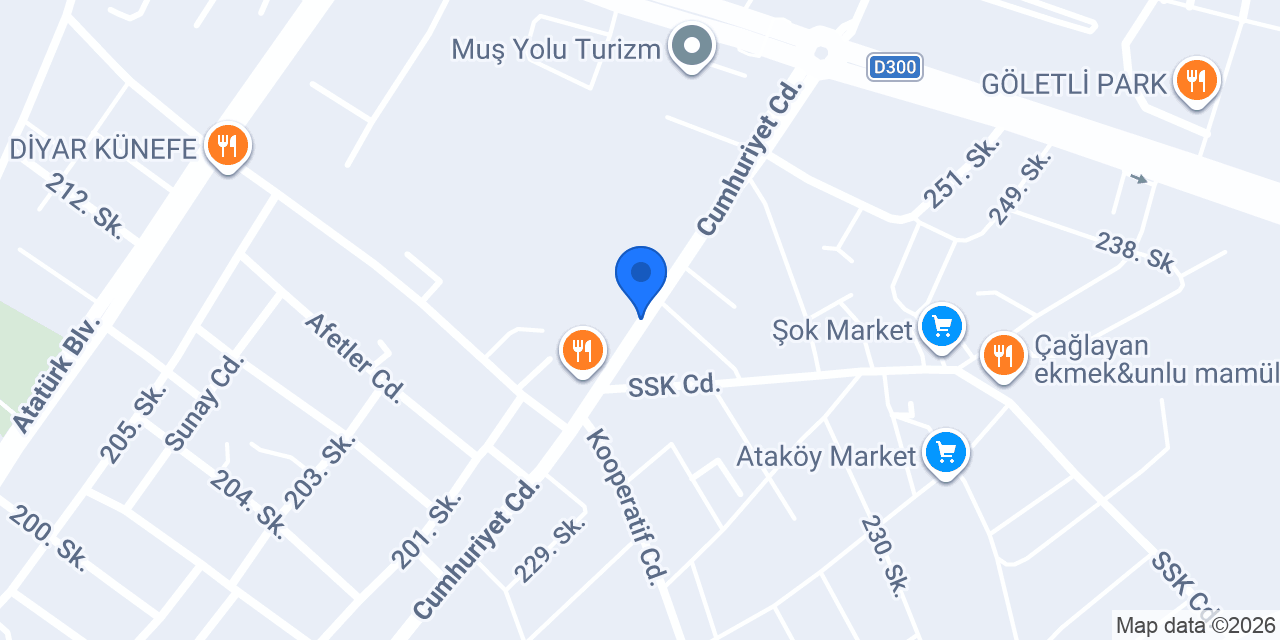 Saloon Yakup Eşkin konumu