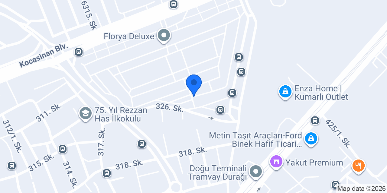 Develioğlu Otomotiv konumu