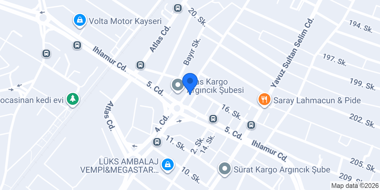 Setenci Kuruyemiş konumu