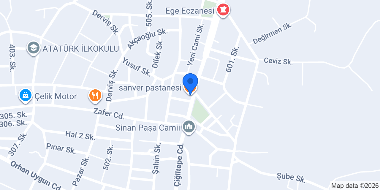 sanver pastanesi konumu