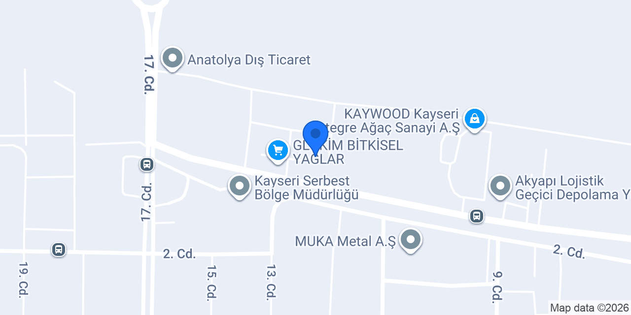 Kurumsal Çikolata konumu