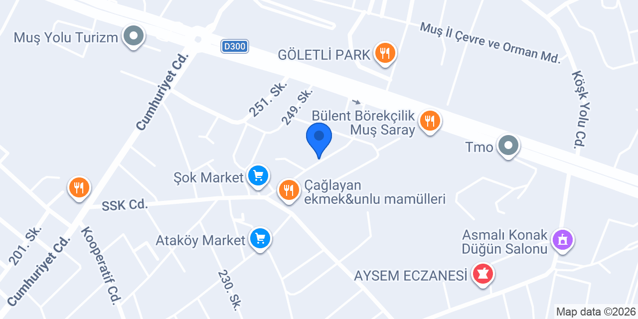 Cuma Ahşap Mobilya & Dekorasyon konumu