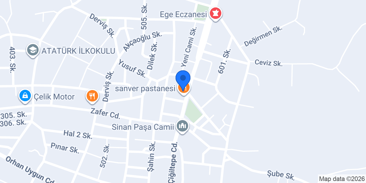 ÇINAR ET LOKANTASI konumu