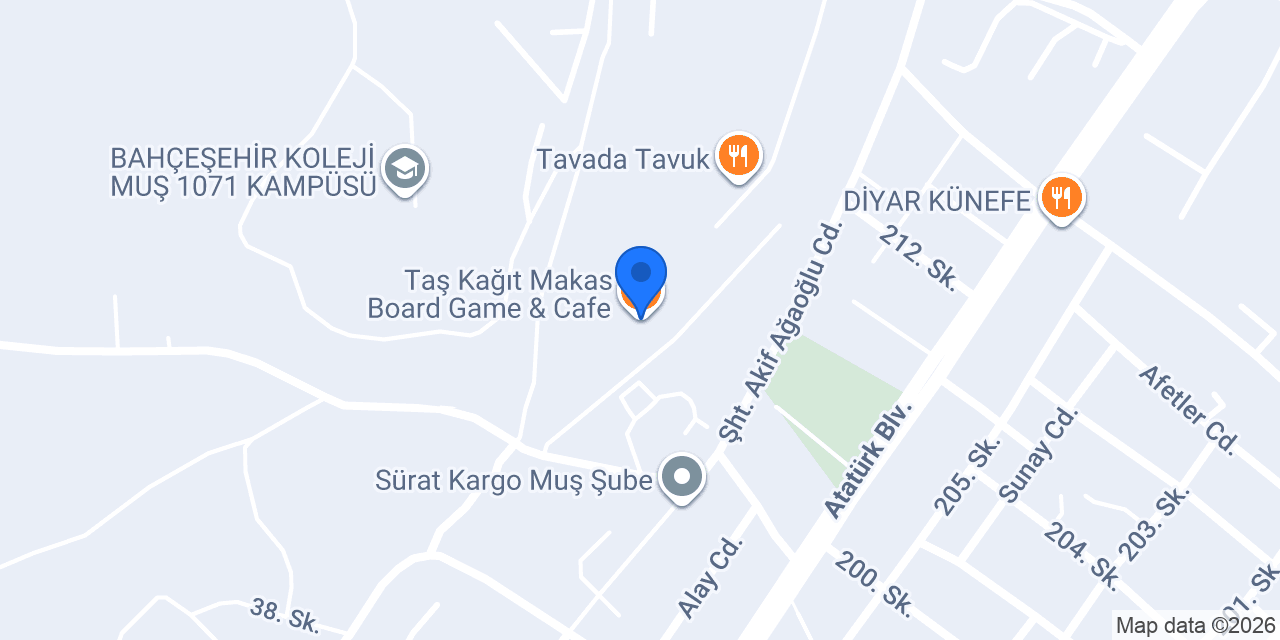Taş Kağıt Makas Board Game & Cafe konumu