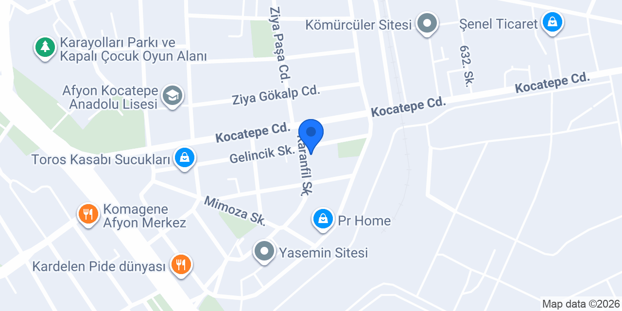 Ayy Bayan Kuaför Salonu konumu