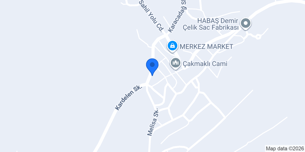 Babadan Köfteci konumu