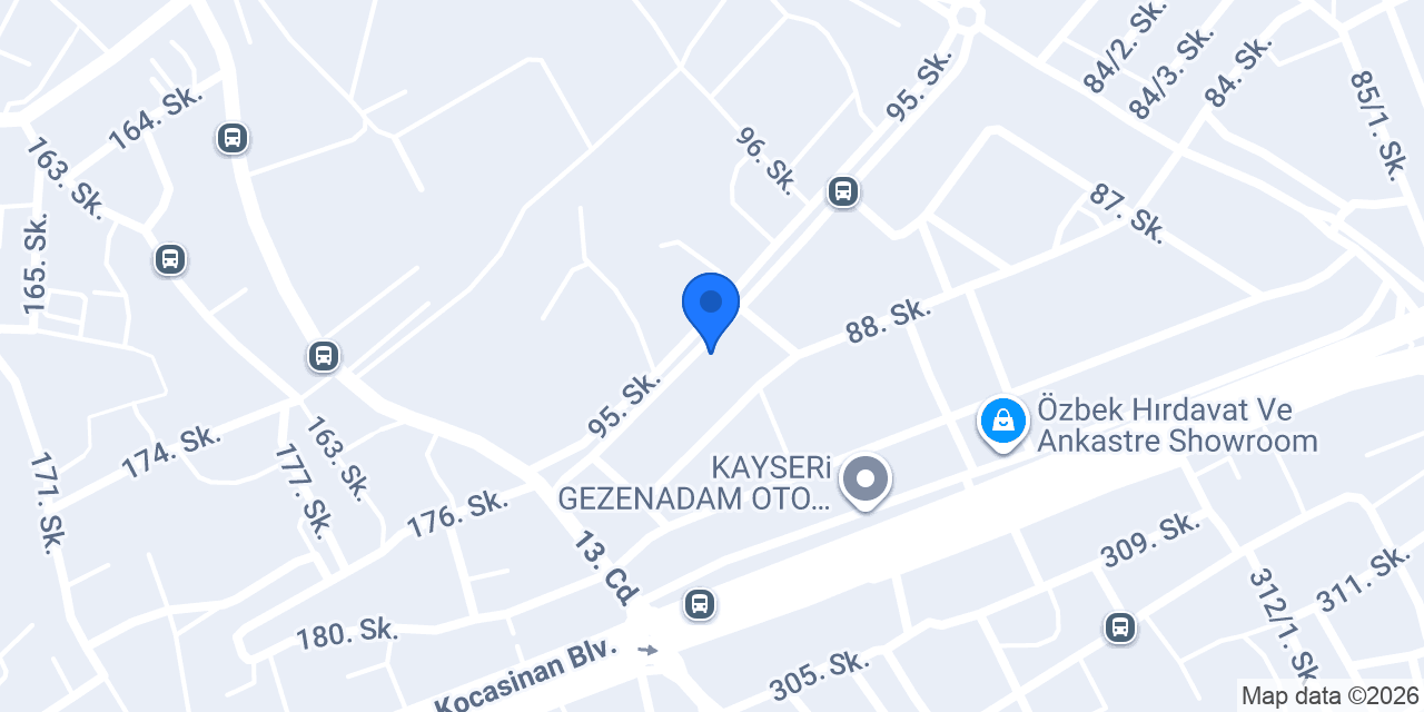 AYSUM KERESTE PALET konumu
