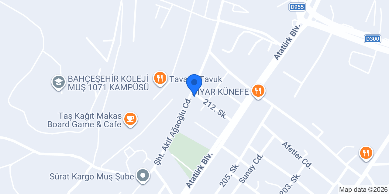 Sidar İletişim konumu