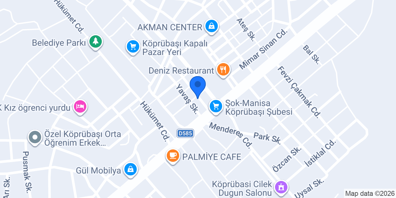 Topuz Elektrik Vinç ve Platform konumu