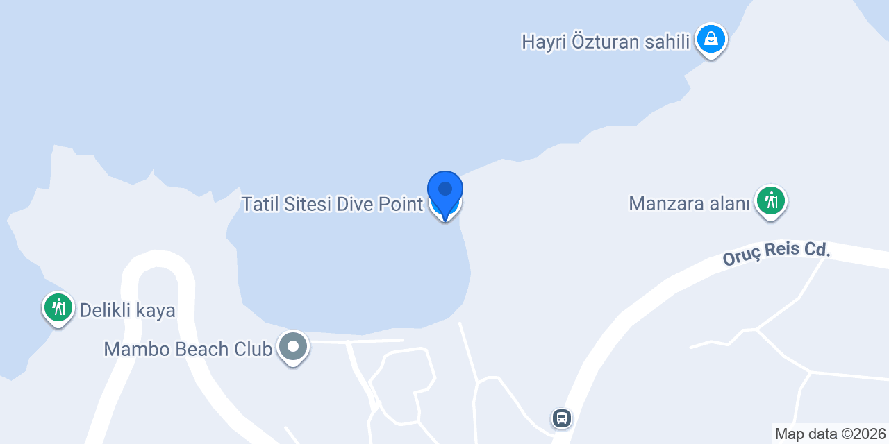 Tatil Sitesi Dive Point konumu