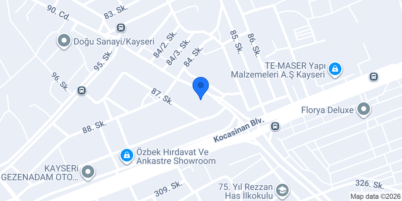 Palmiye Boya konumu