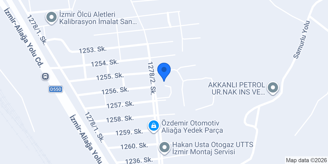 aren yapı elemanları & çelik konstrüksiyon konumu
