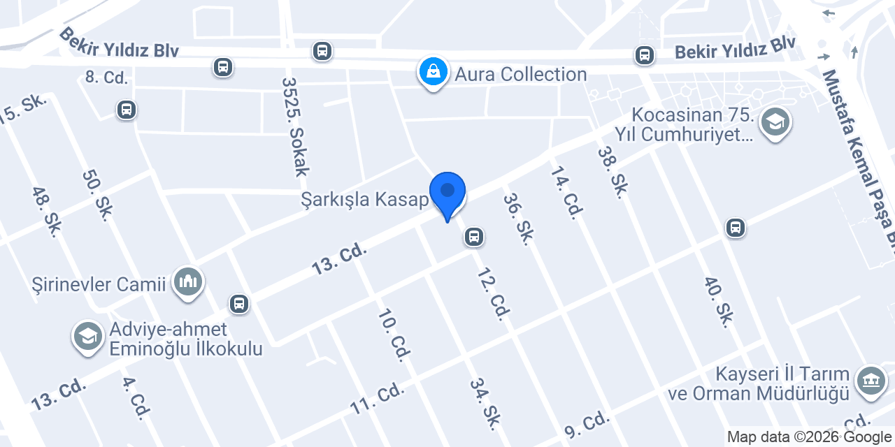 Şarkışla Kasap konumu
