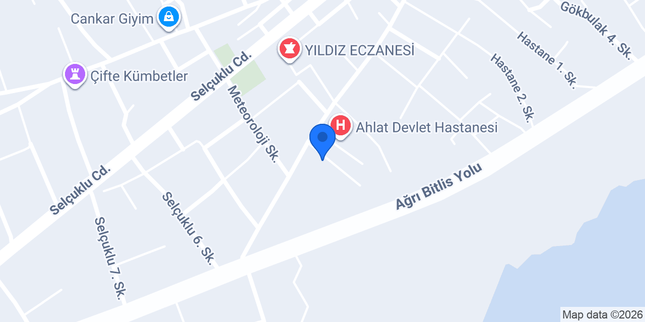 Diş Hekimi hamza çetin konumu