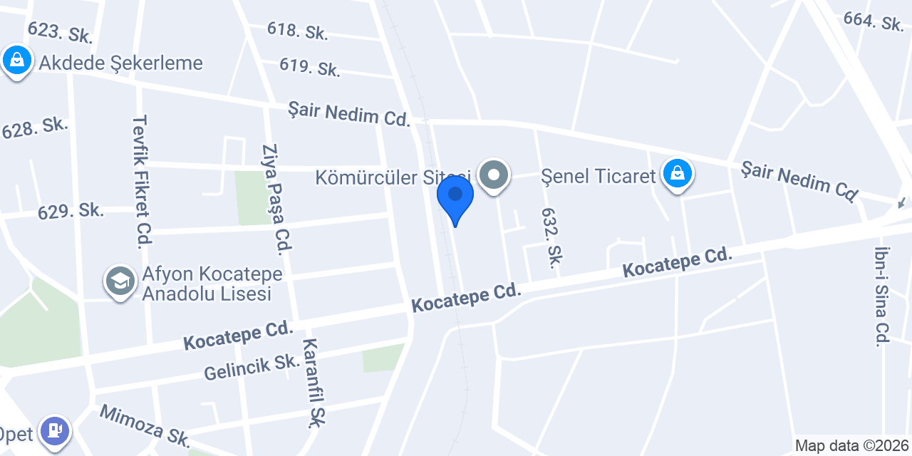 Gök İnşaat Madencilik konumu