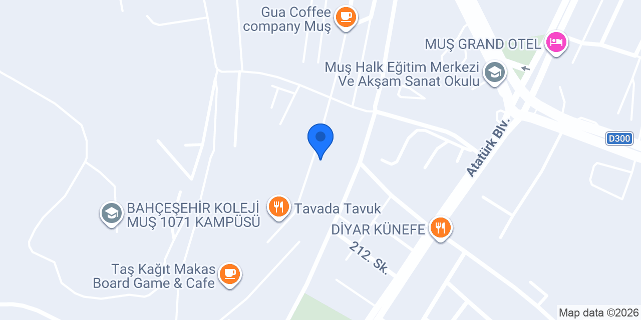 Laos Coffee Muş konumu