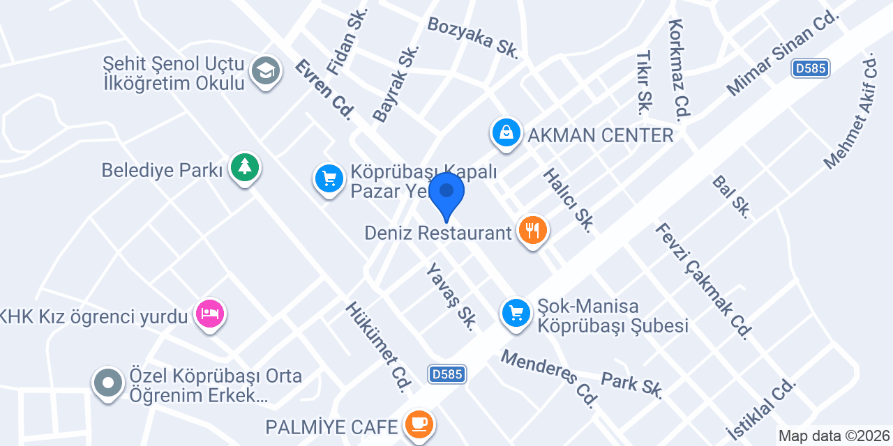 Şen Köfte Ekmek konumu