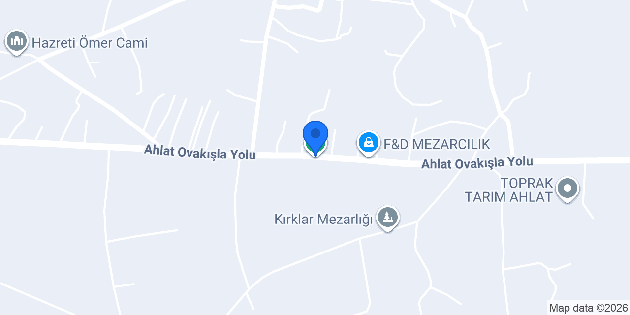 Öz araz mezarcılık konumu