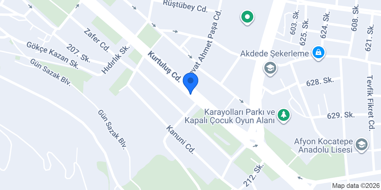 Aydoğmuş Halı konumu