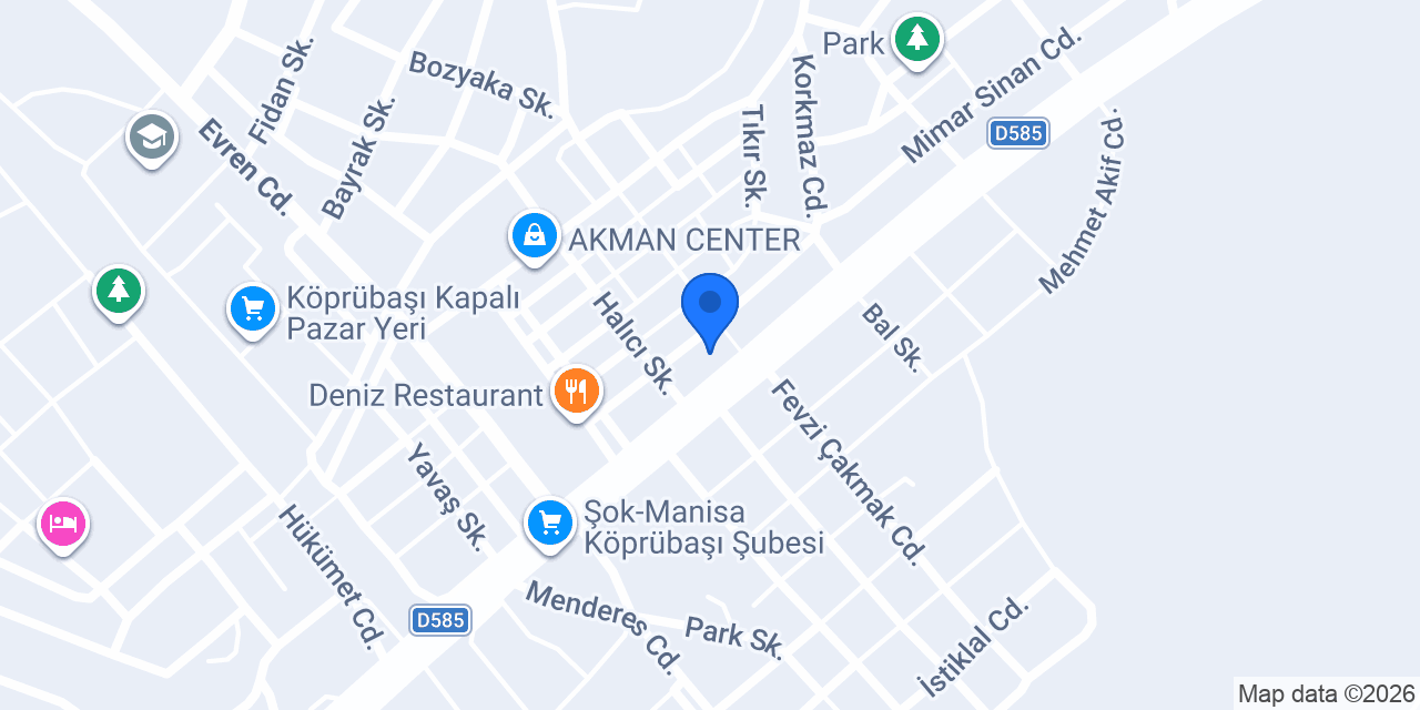 Köprübaşı Belediyesi konumu