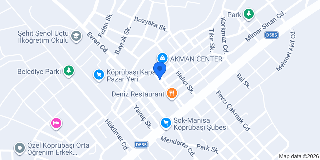 Aydın Veteriner Kliniği konumu