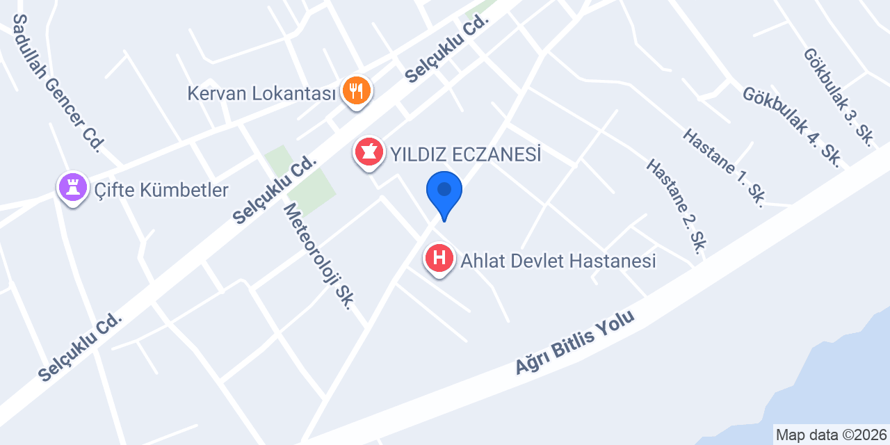 ECZANE ŞEKER konumu