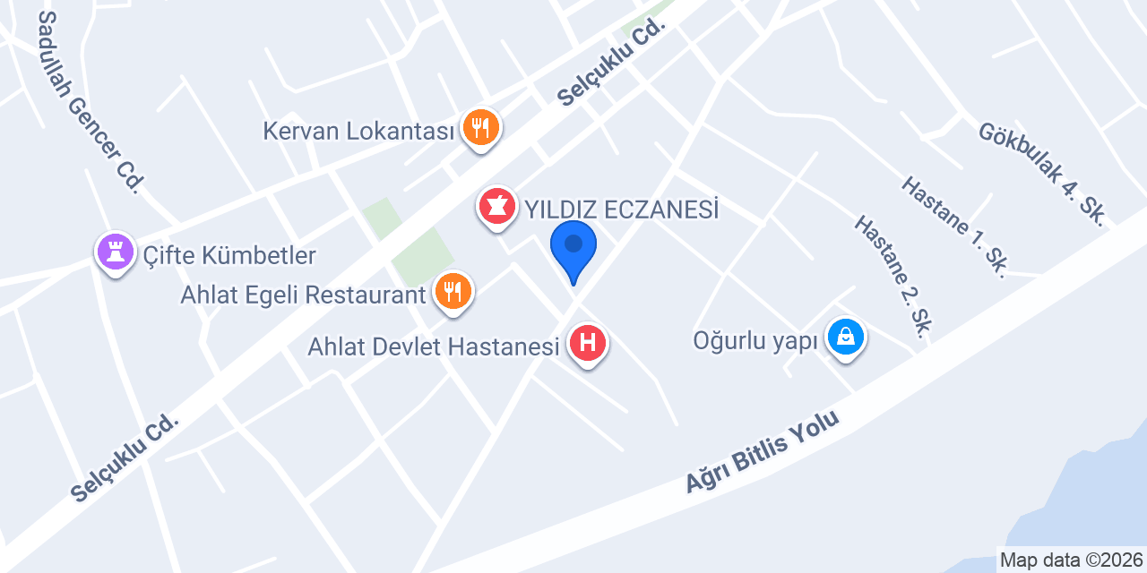 Diş Hekimi Servet Toprak konumu